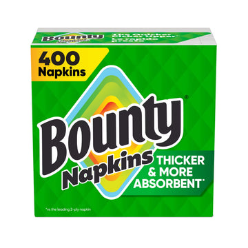 Bounty Napkins Disposable Dinner Paper (400-Count)