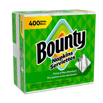Bounty Napkins Disposable Dinner Paper (400-Count)