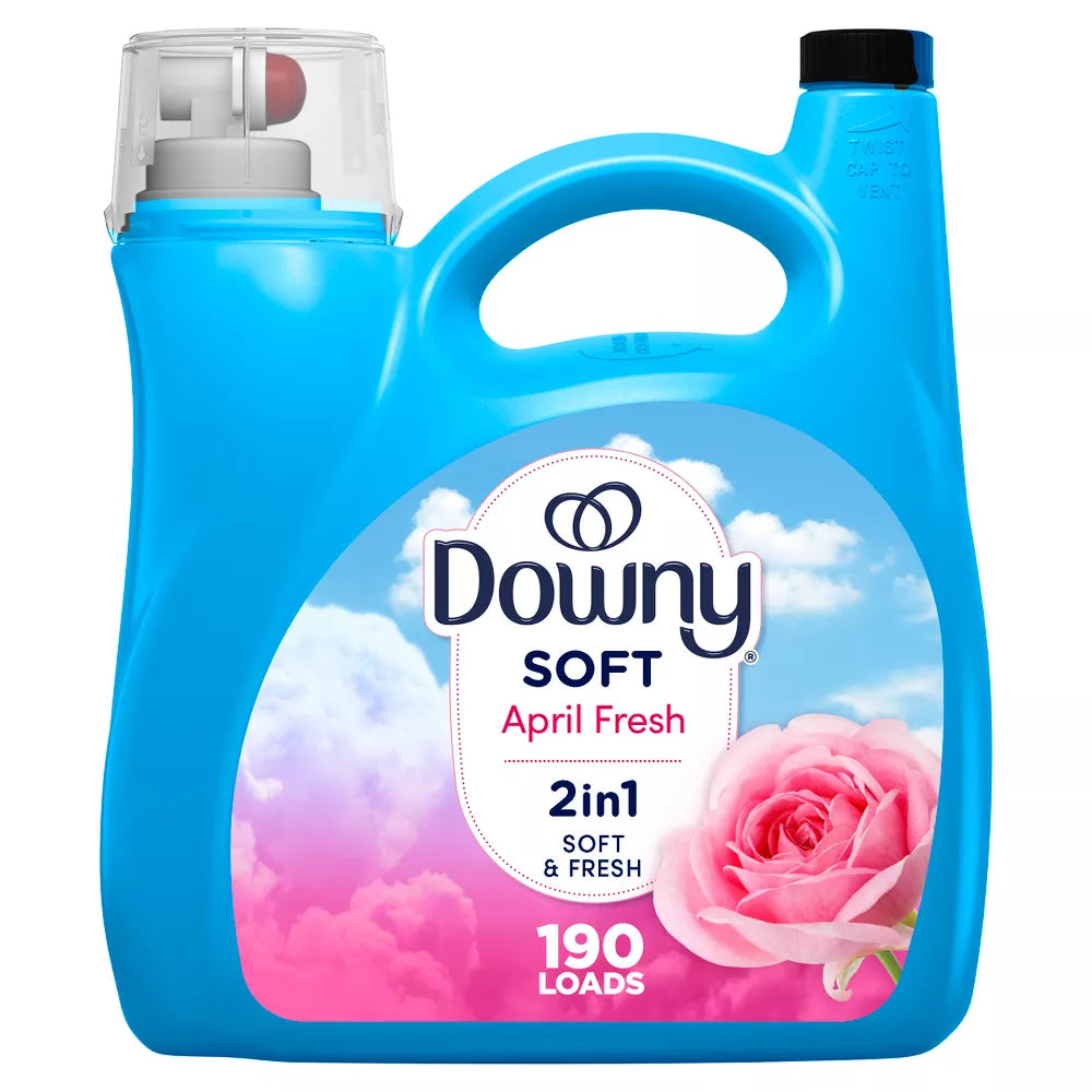 Downy April Fresh 2-in-1 140 oz Liquid Fabric Softener