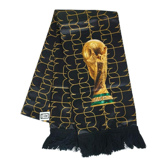 Wagon International Official FIFA World Cup Unisex Trophy Scarf - Black
