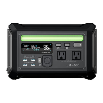 Segway Lumina 500 Portable Power Station - Black