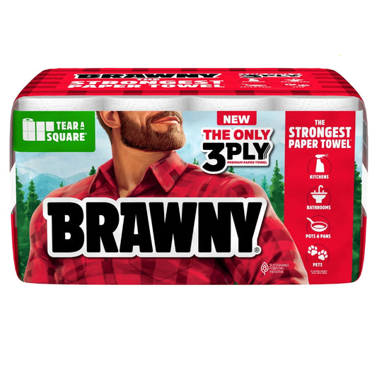 Brawny 3 Ply Paper Towel