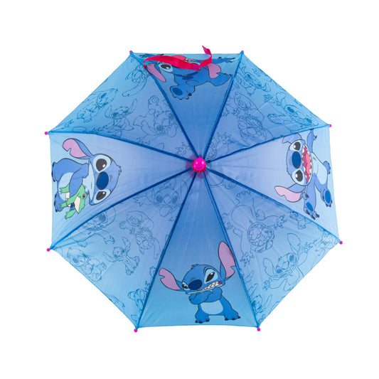 Disney 21" Stitch Kids Umbrella - Blue