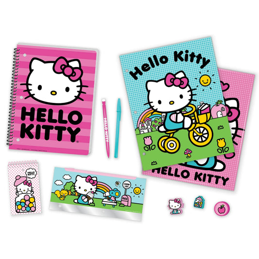 Hello Kitty Back to School Stationery Set (10-Piece)