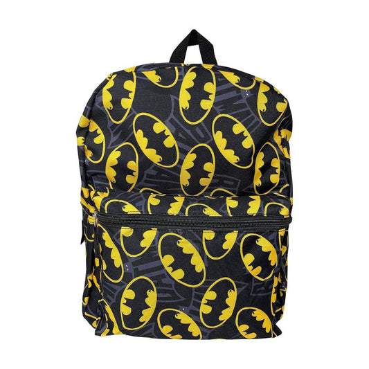 DC Comics 16" Batman All-Over Print Backpack - Black