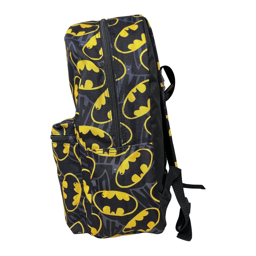 DC Comics 16" Batman All-Over Print Backpack - Black