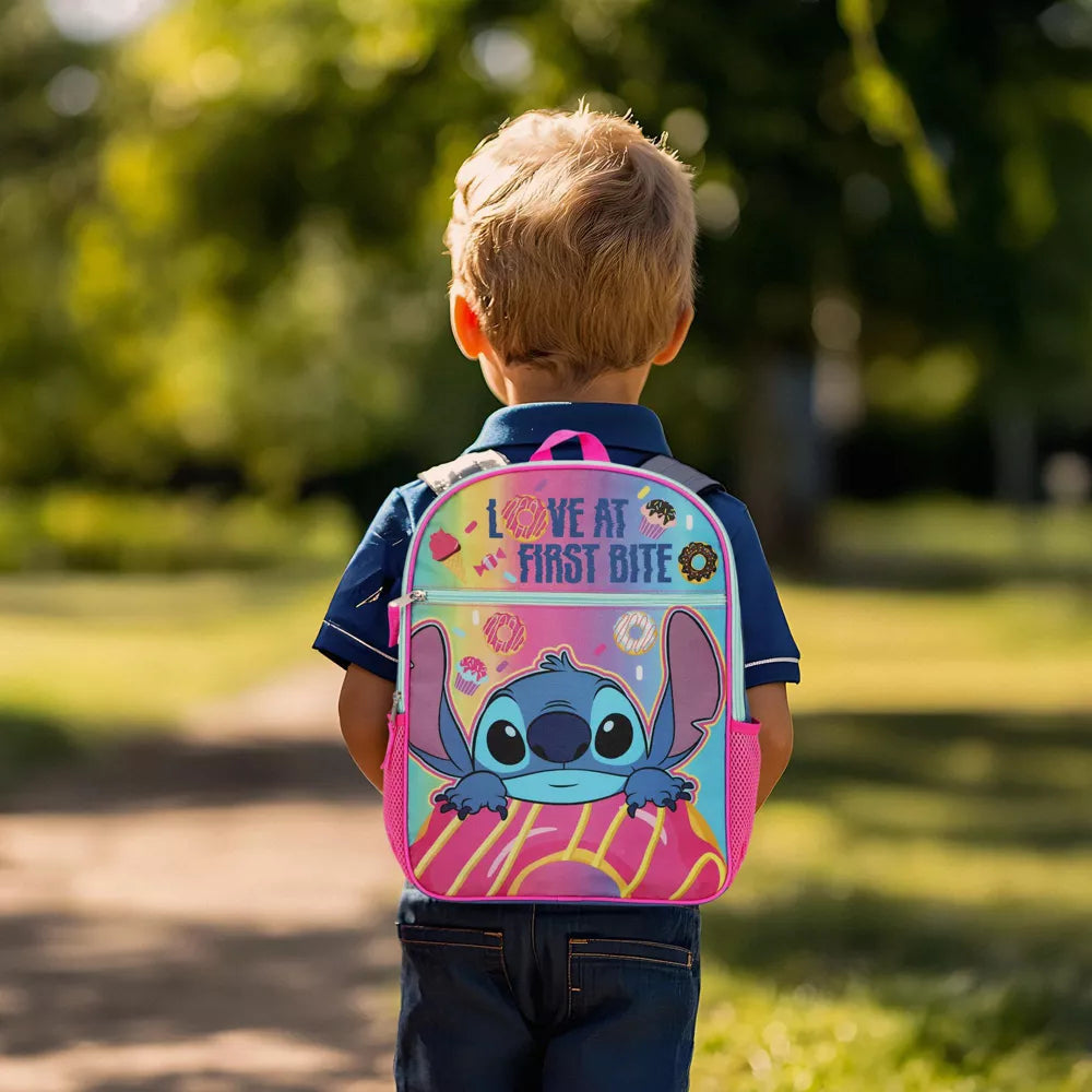 Disney 16" Stitch Love At First Bite Backpack