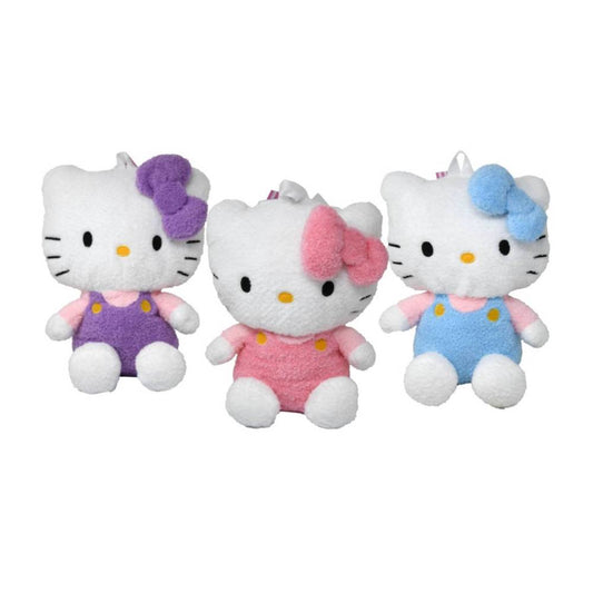 Hello Kitty 16" Chenille Plush Backpack with Adjustable Strap - Assorted