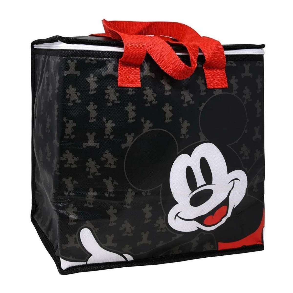 Disney Mickey Mouse Insulated Zipper Bag - Black