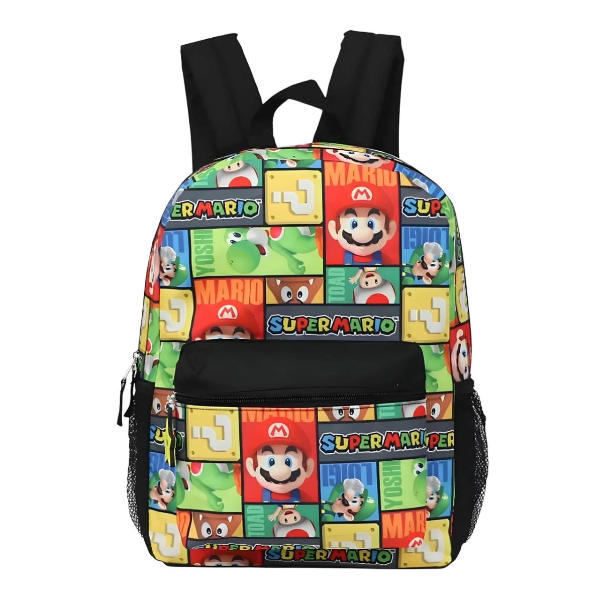 Nintendo 16" Super Mario Square Block Print Backpack