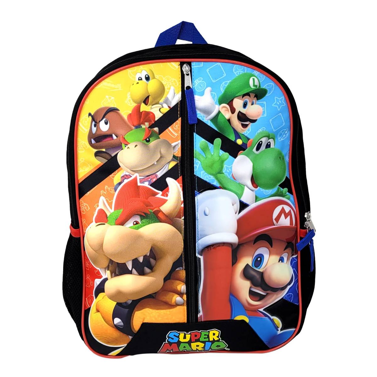 Super Mario Bros 16" Backpack - Black