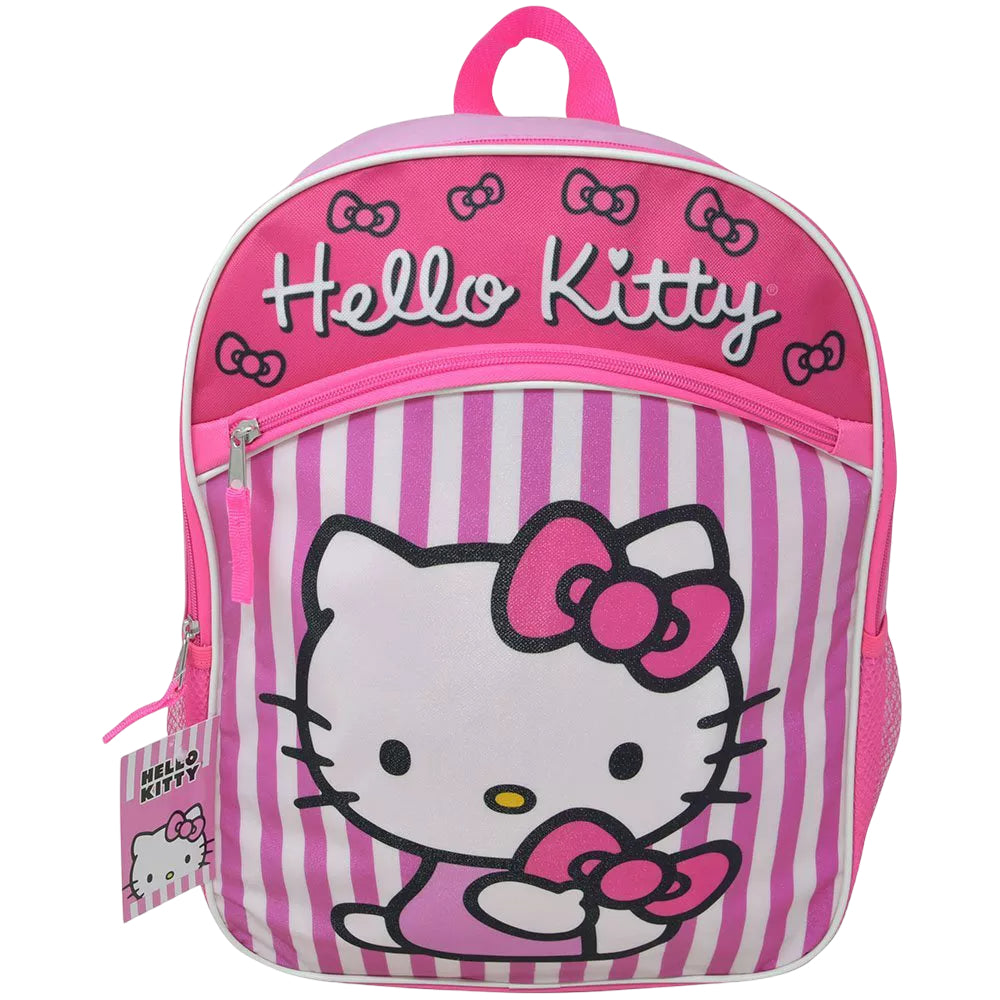 Hello Kitty 16" Backpack with Bow Design - Pink