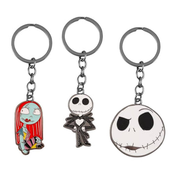 Disney The Nightmare Before Christmas Metal Keychain - Assorted