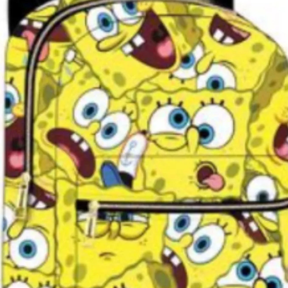 SpongeBob 16" All Over Print Backpack - Yellow