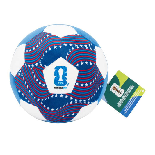 FIFA World Cup 9" USA Soccer Ball Plush Toy - Blue/White