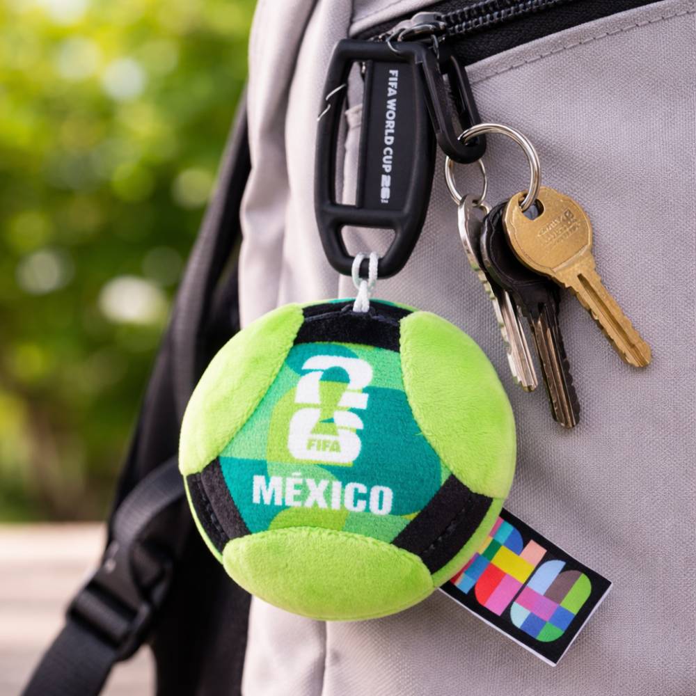 FIFA World Cup 3" Soccer Ball Plush Keychain