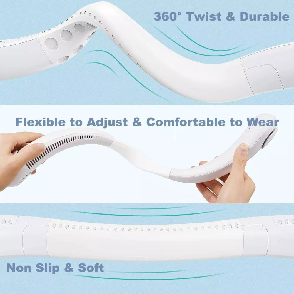 Frigidaire Portable Neck Cooling Fan - White