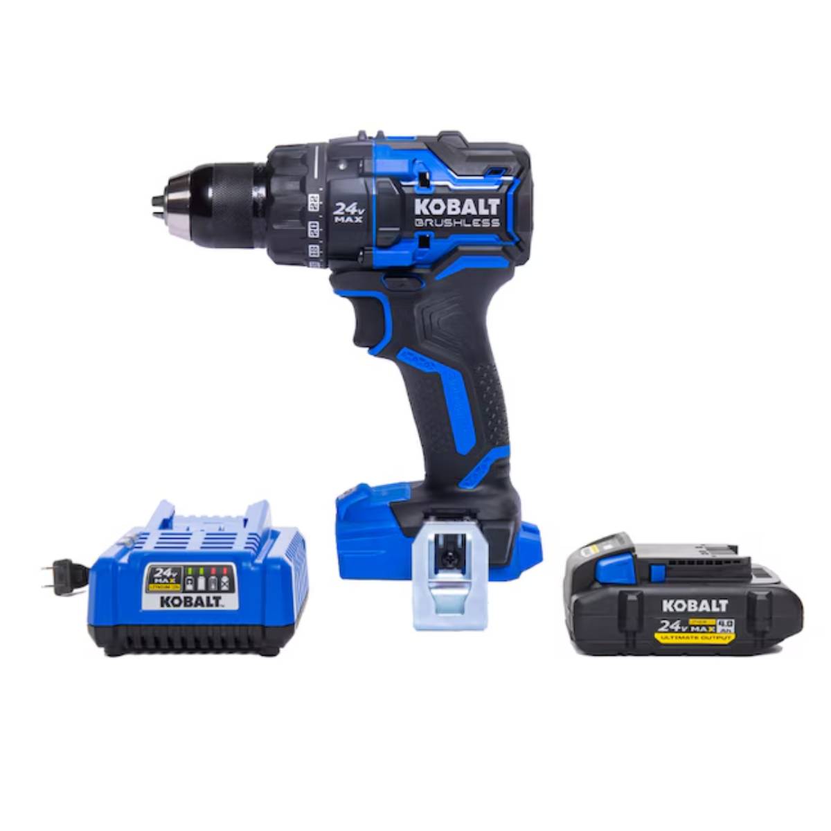 Kobalt XTR 24V Cordless Drill - Black/Blue