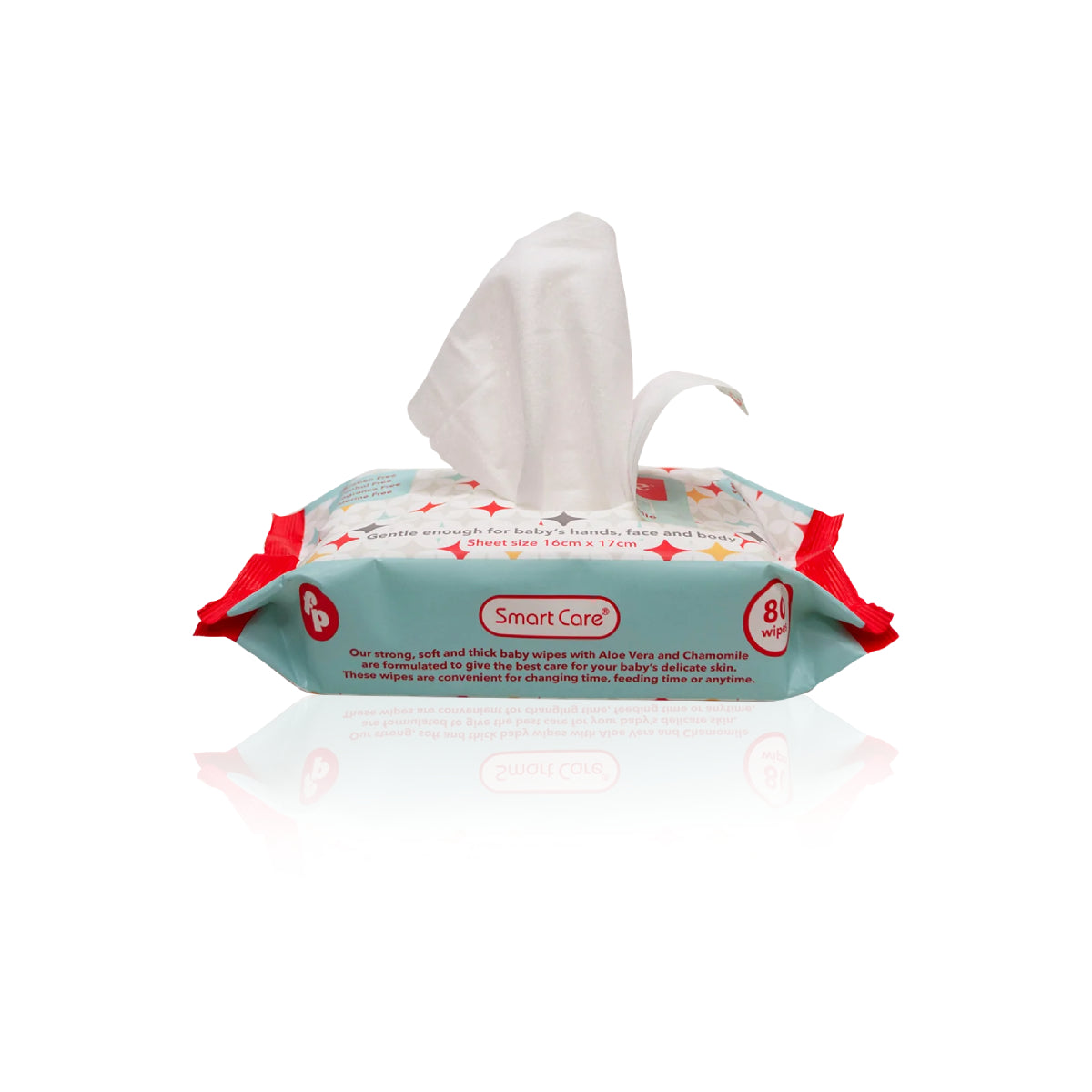 Fisher-Price Aloe Vera and Chamomile Baby Wipes (Pack of 3, 80-Count Each)