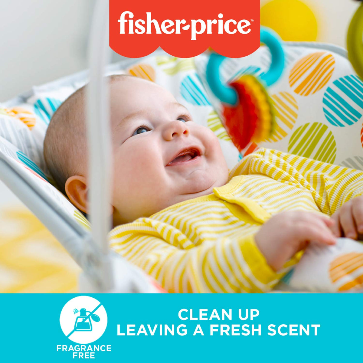 Fisher-Price Fragrance Free Baby Wipes (Pack of 3, 80-Count Each)