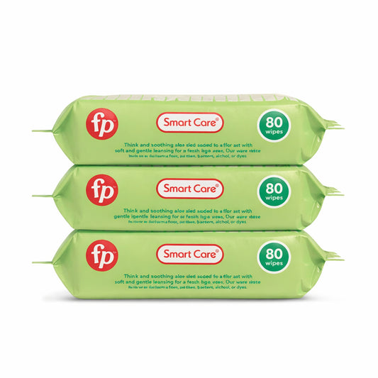 Fisher-Price Cucumber Baby Wipes (Pack of 3, 80-Count Each)
