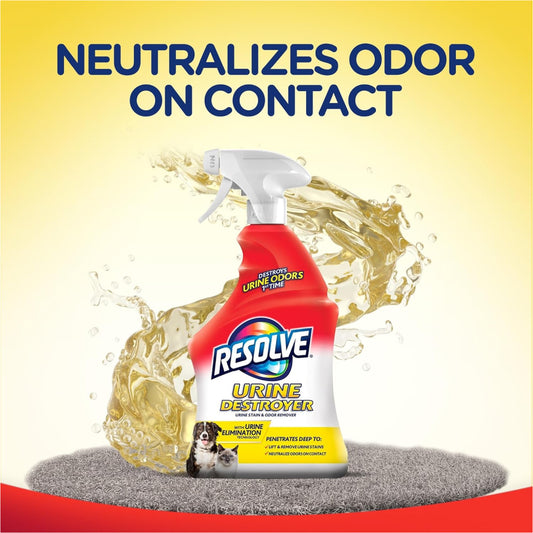 Resolve 32 fl.oz Urine Destroyer Stain and Odor Remover