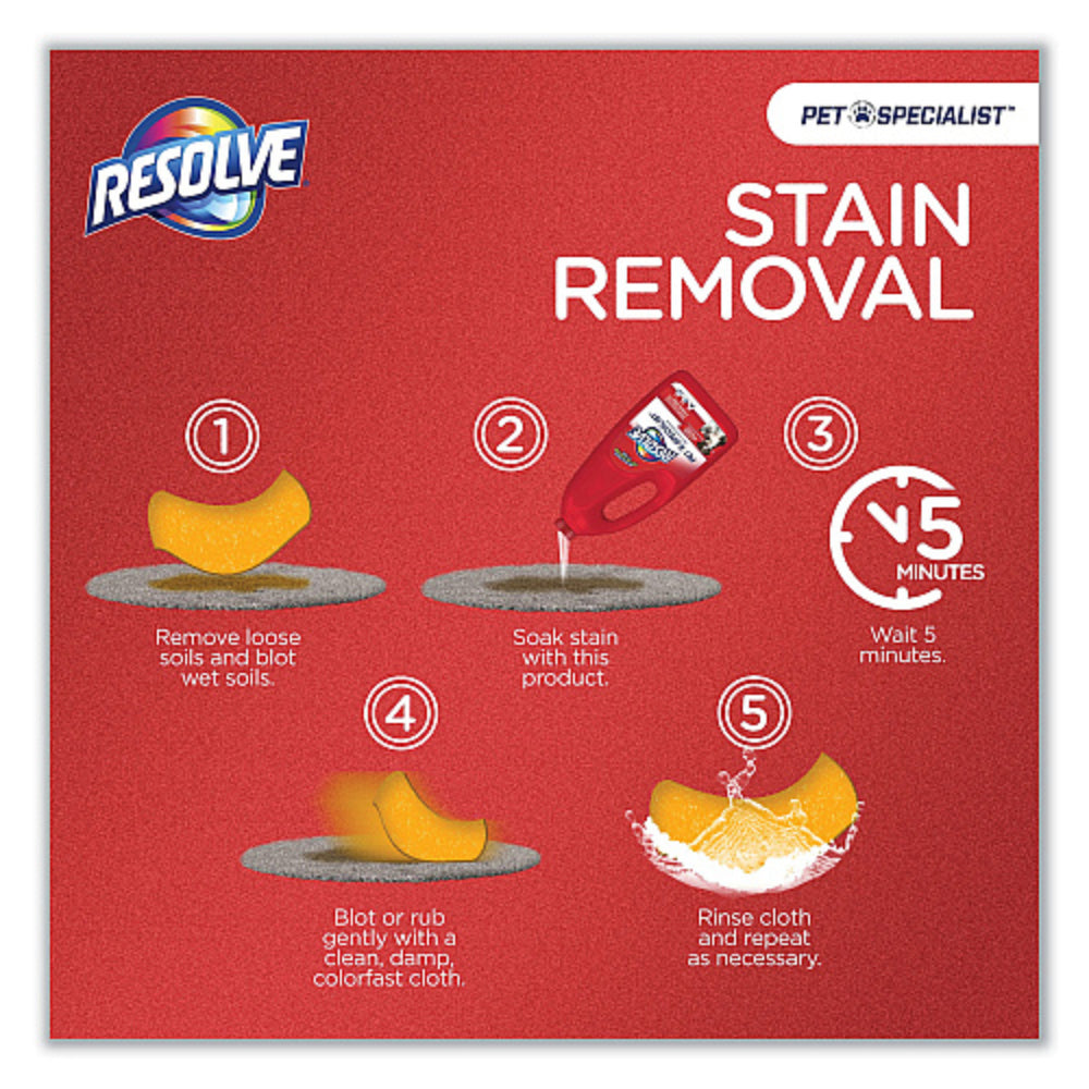 Resolve 32 fl.oz Citrus Scent Pet Specialist Stain and Odor Remover