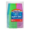 Hefty Party On 16 oz Disposable Cups (80-Pieces) - Assorted