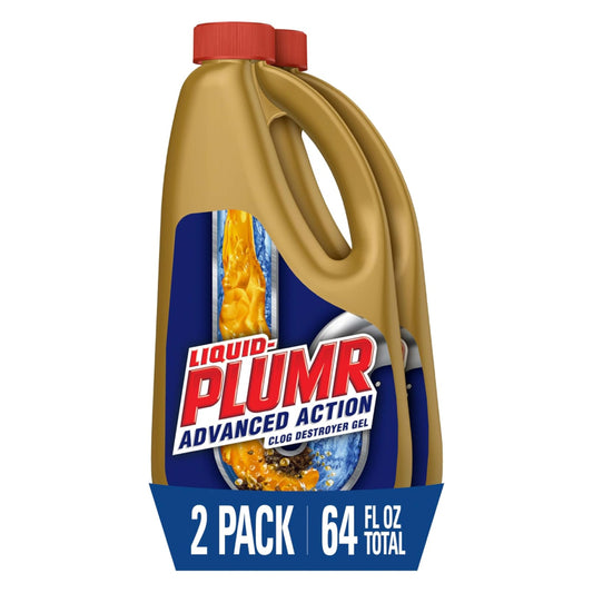 Liquid-Plumr Advanced Action Clog Destroyer Gel (Pack of 2)