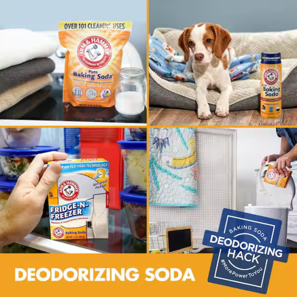 Arm & Hammer 10.8 lbs Pure Baking Soda Resealable Bag
