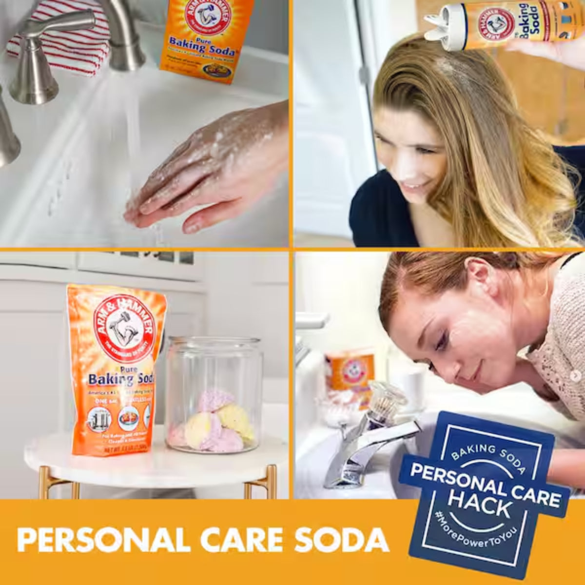 Arm & Hammer 10.8 lbs Pure Baking Soda Resealable Bag