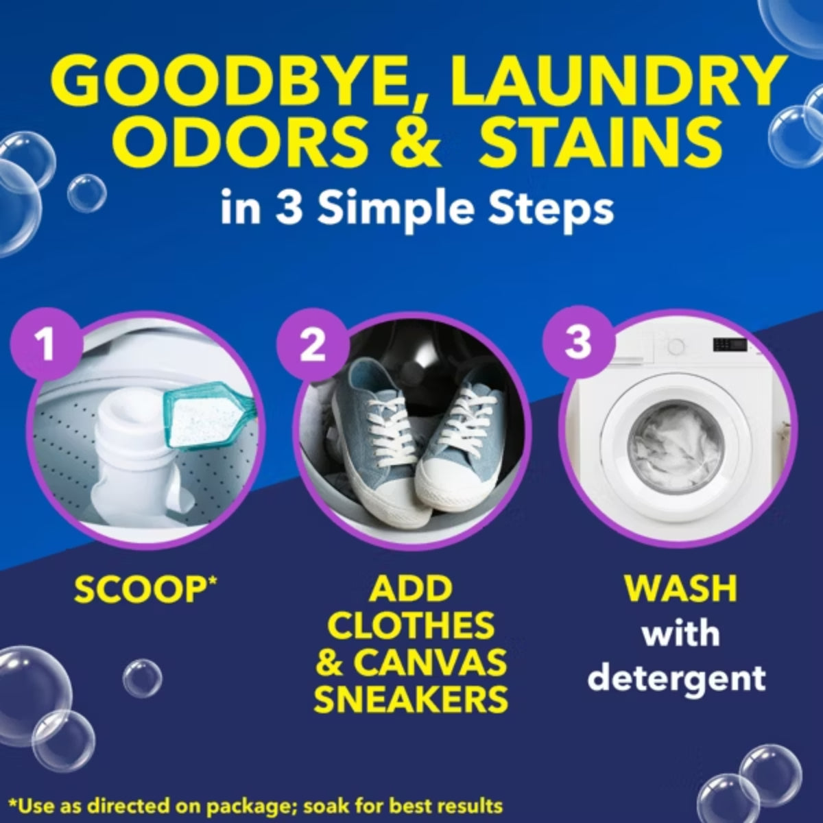 OxiClean 5 lbs Odor Blasters Versatile Odor and Laundry Stain Remover Powder