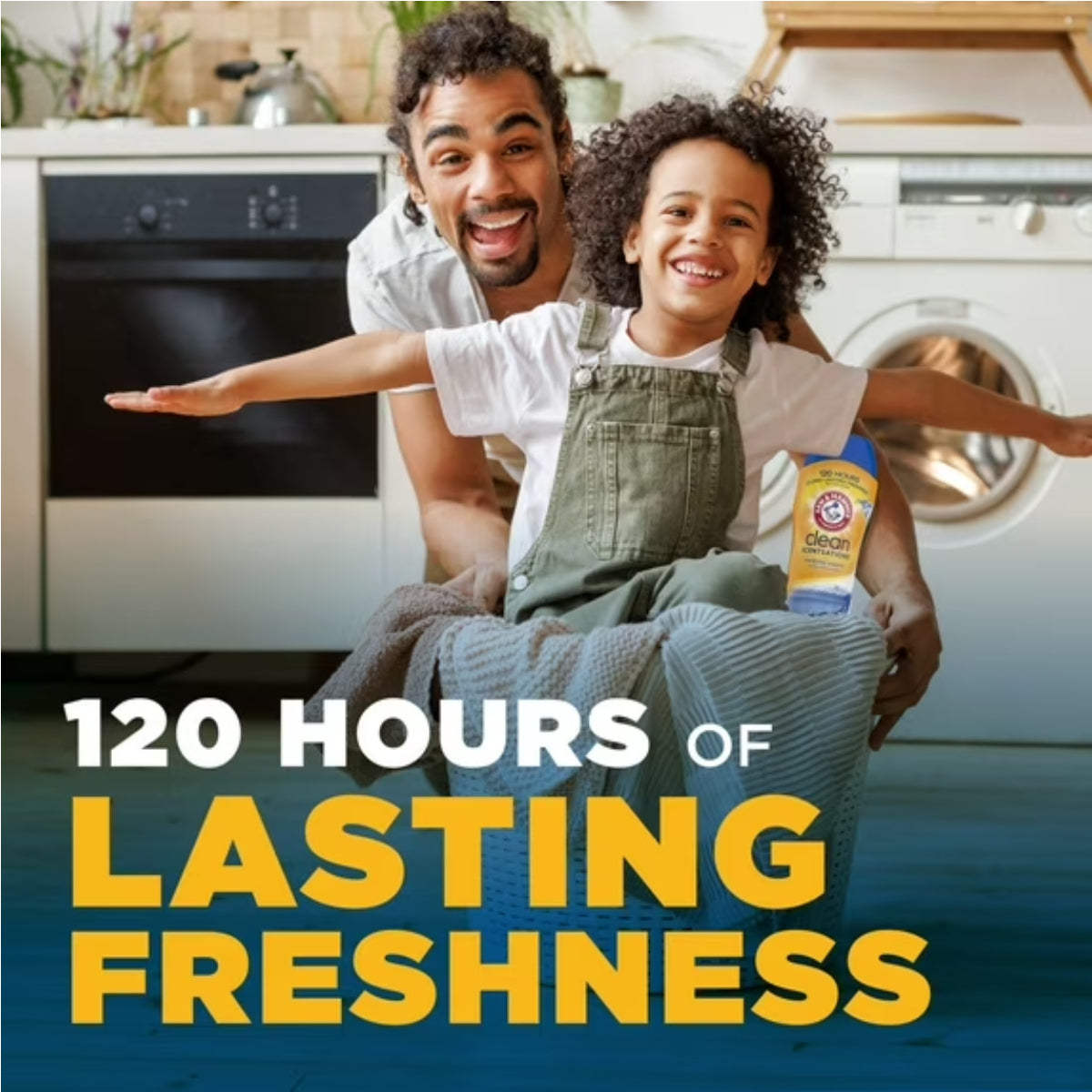 Arm & Hammer 37.8 oz Clean Sensations Laundry In-Wash Scent Booster, Purifying Waters Scent