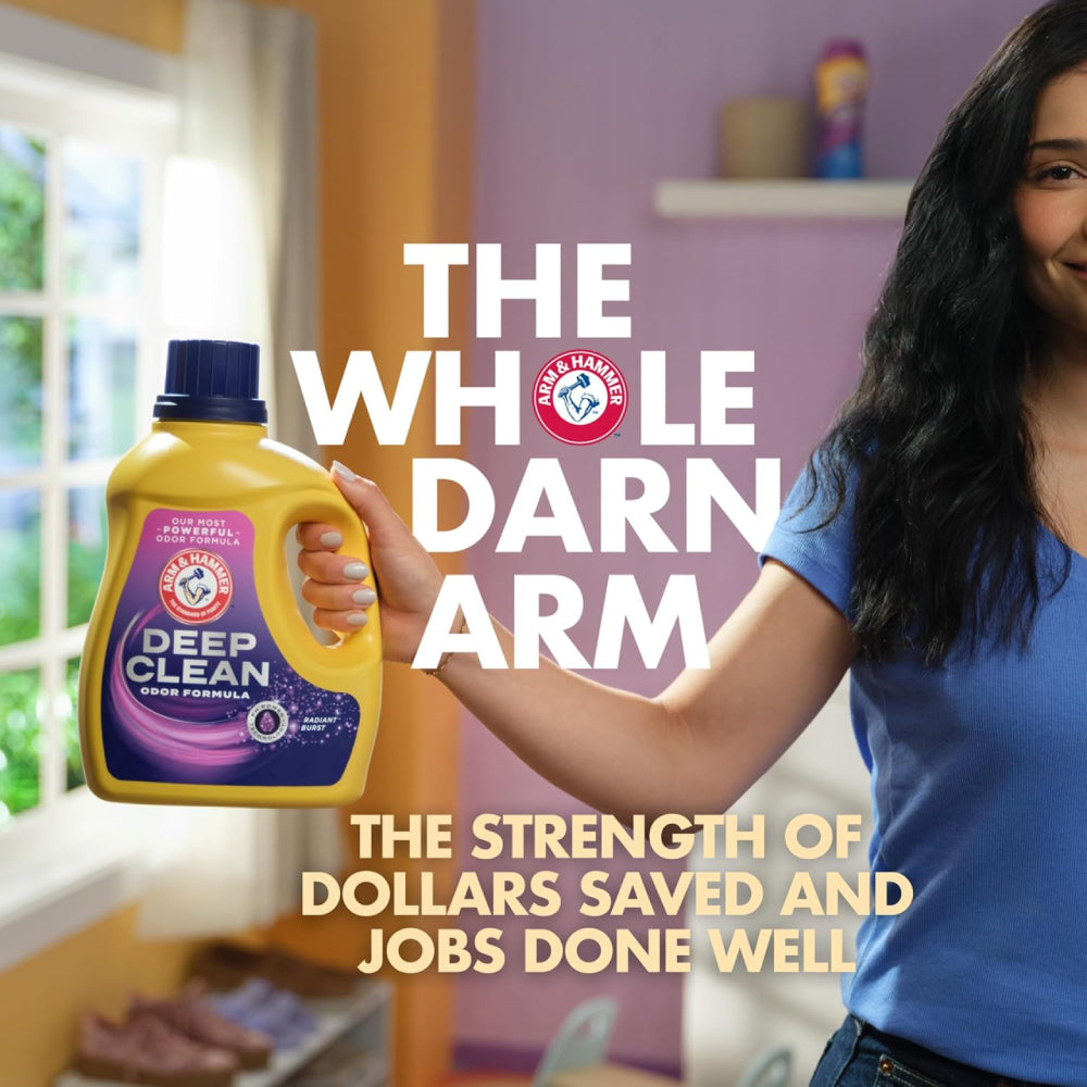 Arm & Hammer 102 fl. oz Deep Clean Odor Formula Liquid Laundry Detergent