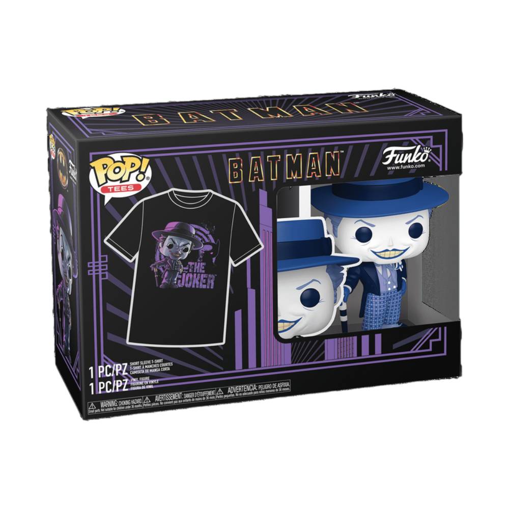 Funko Pop! and Tee DC Comics The Joker Medium T-Shirt with Figure