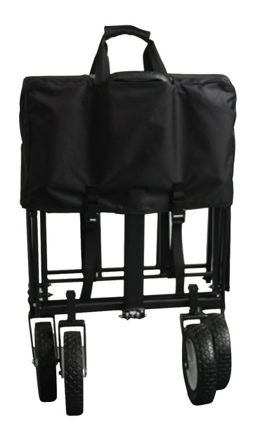 Yongkang Folding Wagon Cart - Black/Gray - Curacao
