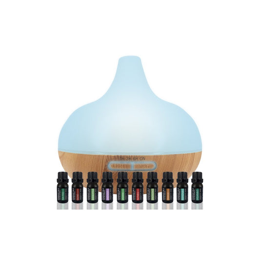 Pure Daily Care Aromatherapy Diffuser with 10 Essential Oils