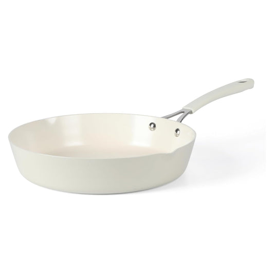 Martha Stewart 145043 Heathland 9.5" Fry Pan - White