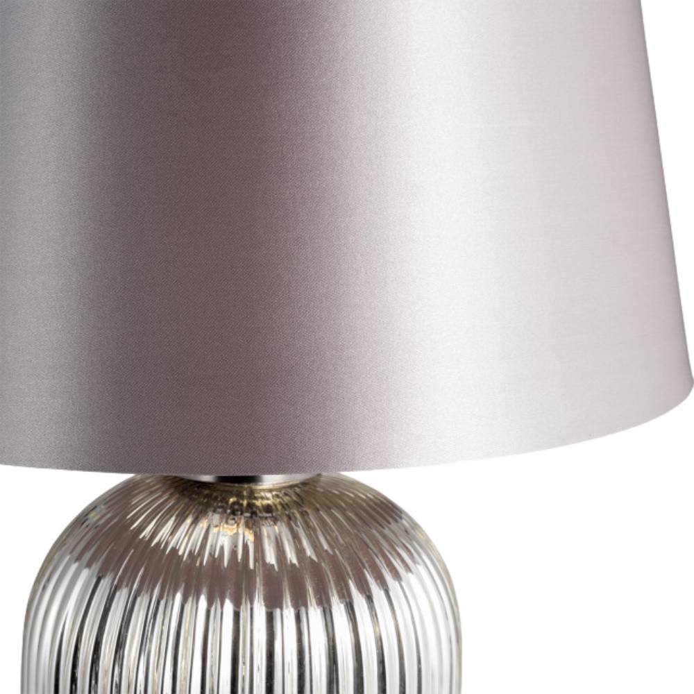 Sagebrook Ridged 27" Table Lamp - Silver