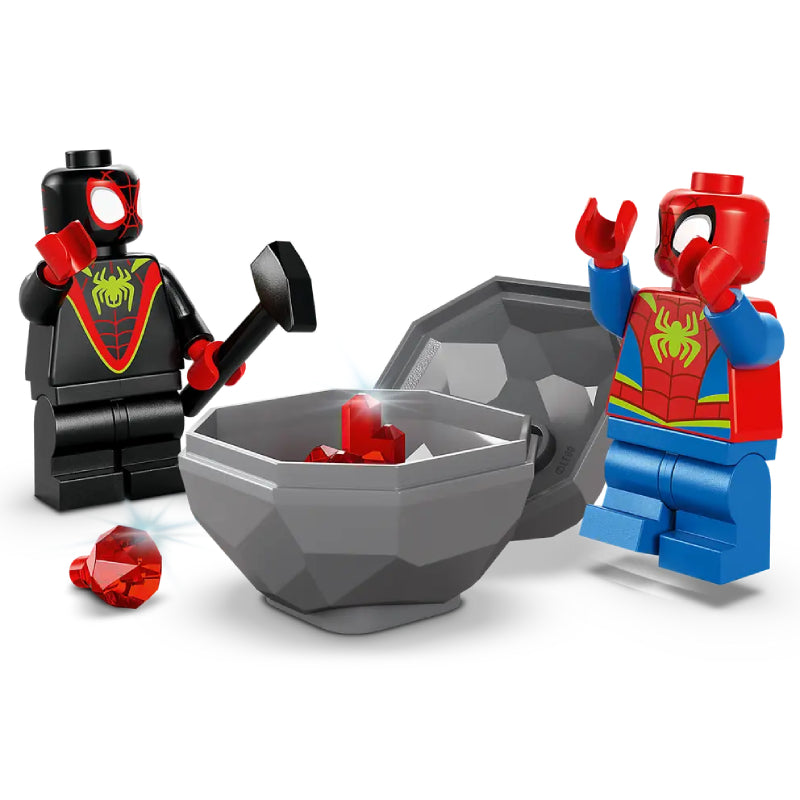 LEGO Marvel Spidey And His Amazing Friends Team Spidey Dino Crawler Rescue Building Toy Set (136-Pieces)