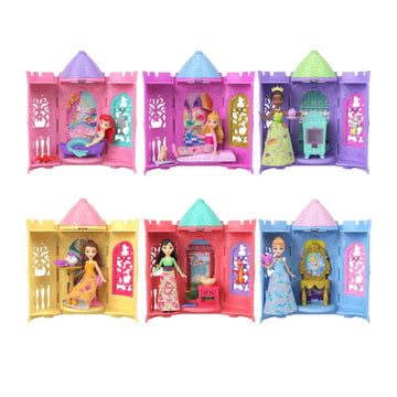 Disney Princess Tower Surprise Small Dolls & Stacking Playset - Assorted