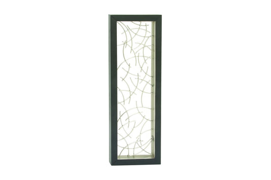 DecMode Indoor Black Metal Contemporary Abstract Wall DÃ©cor