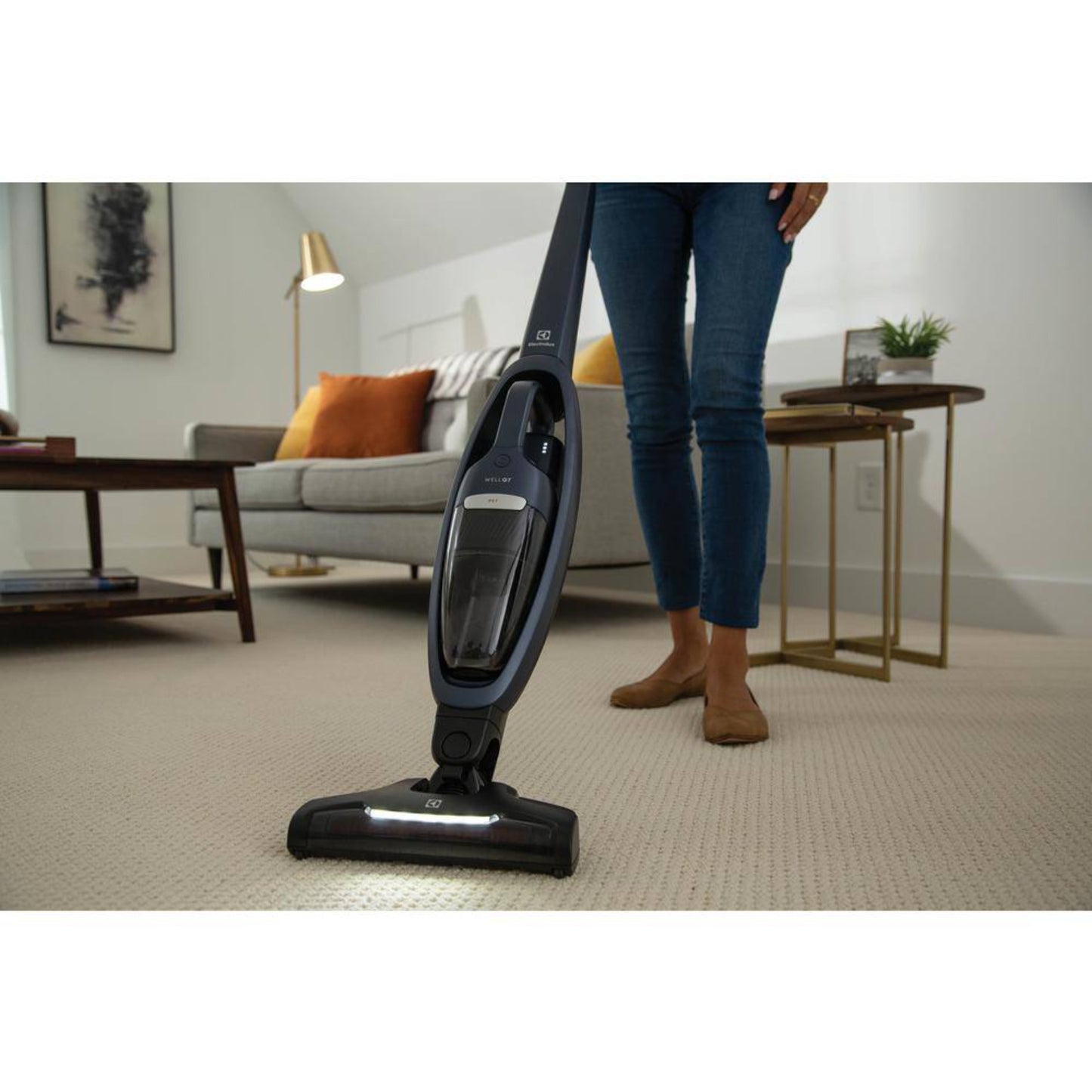 Electrolux EHVS35P2AI WellQ7 Pet Cordless Multi Surface Stick Vacuum - Indigo Blue