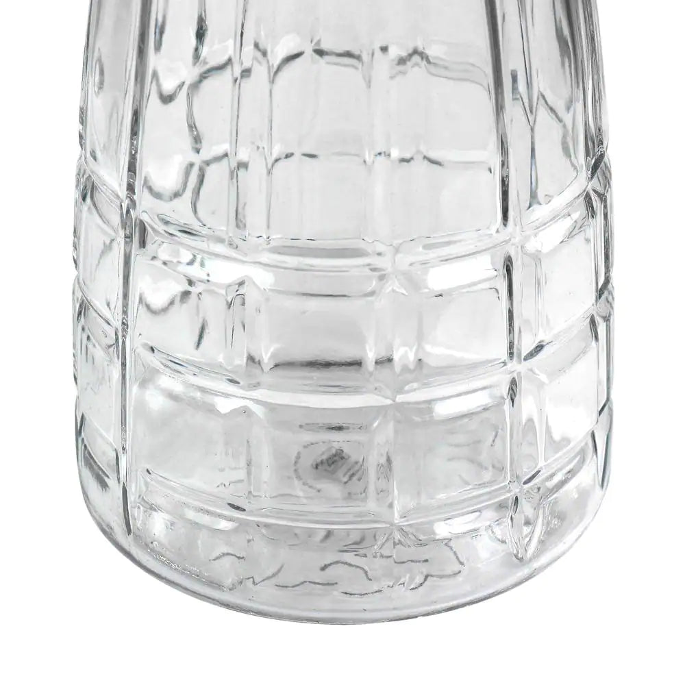 Juego de jarra y vaso de vidrio Jewelite de Gibson Home (5 piezas)