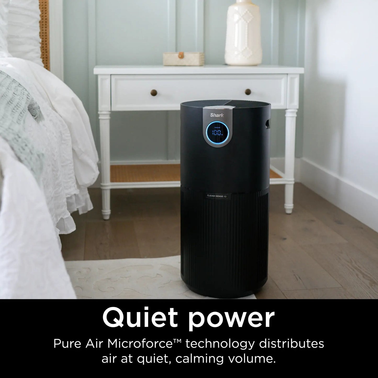 Shark - Air Purifier MAX with True NanoSeal HEPA - Charcoal Grey