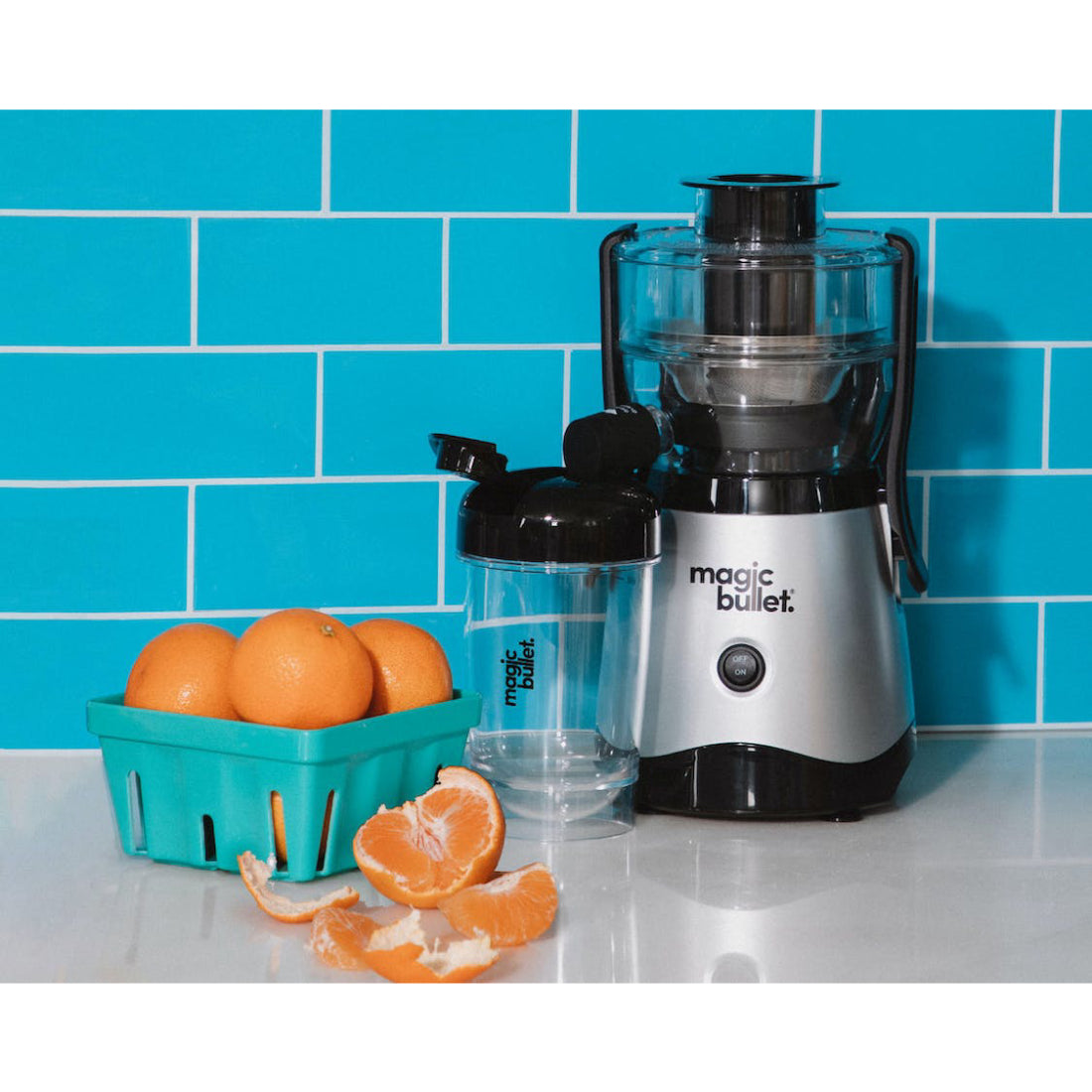 Magic Bullet MBJ50100 Compact Juicer with cup - Silver