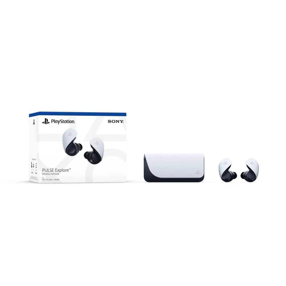 Sony 1000038064 Pulse Explore Wireless Earbuds for PlayStation 5 - White