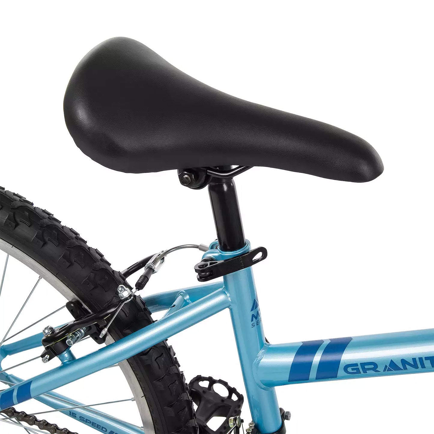 Bicicleta de montaña para niñas Huffy Granite de 24", color azul