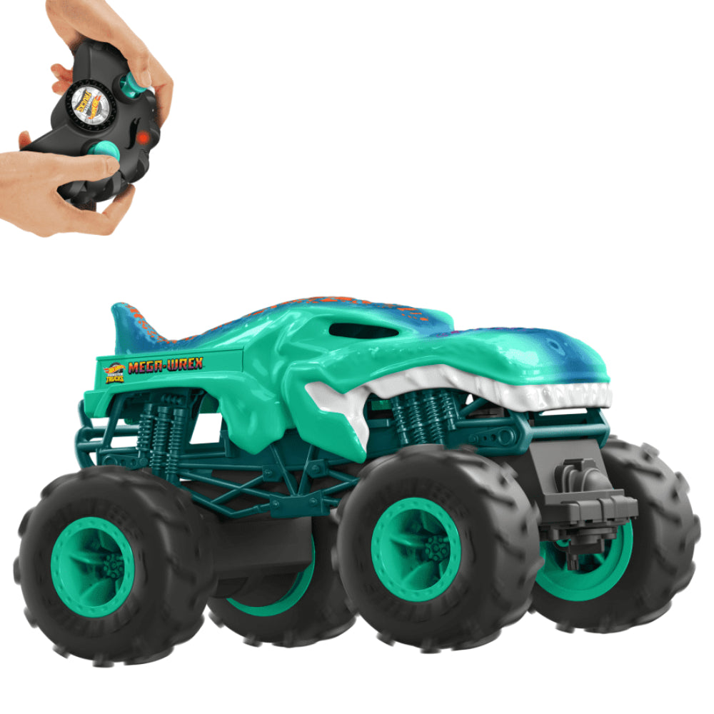 Vehículo RC MEGA-Wrex de Hot Wheels Monster Trucks a escala 1:24