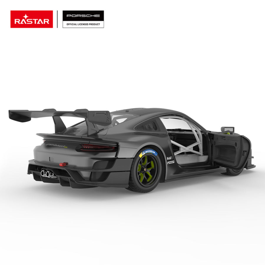 Porsche 911 GT2 RS Clubsport 25 - Coche de juguete a control remoto, escala 1:14, color gris